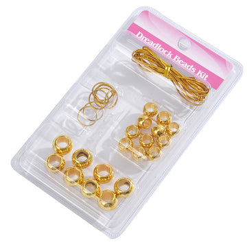 New Faux Wood Totem Dreadlock Hair Cuffs, Hair Accessories, African Dreadlock Decoration, Accessories Set Wholesale