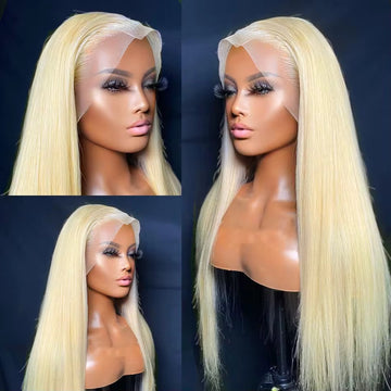 13x4 HD Lace Front Wig Blonde 200% density Human Hair