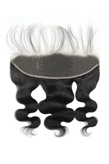 13x4 HD Lace Frontal – Body Wave #1B Natural Black Human Hair