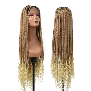 32” 613 Blonde Braided Wig – Extra Long, Bold & Beautiful