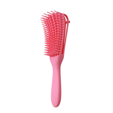 peigne de massage et de lissage à huit griffes, peigne de coiffure multifonctionnel