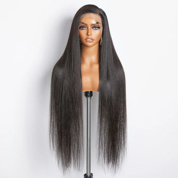 13x4 Full Frontal Lace Wig Straight – 200% Density for Sleek, Voluminous Style