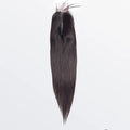 2x6 transparent lace closure, straight texture, natural black #1B, slim upgrade design, 100% virgin human hair, 12 to 20 inch
