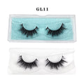 3D mink false eyelashes – one pair of handmade, wispy lashes with a natural, fluffy, multi-layered look for daily or glam makeup