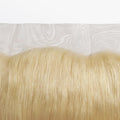 13x4 lace frontal in #613 blonde straight hair, available in 14 to 20 inches