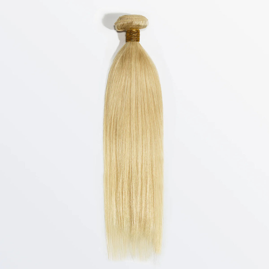 #613 blonde straight human hair bundles, 10 to 30 inches, silky and tangle-free