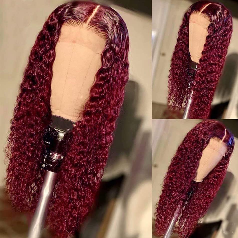 99J Wear and Go Glueless Deep Wave Lace Closure Wig – 180% Density Human Hair