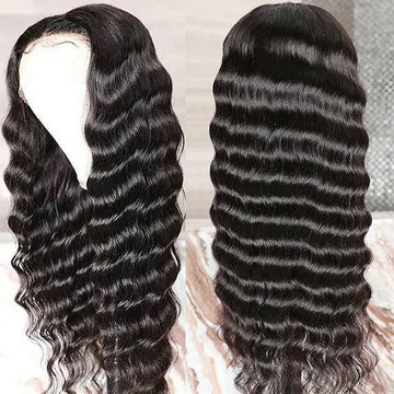 13x4 Lace Front Wig – Loose Deep Wave, 100% Human Hair
