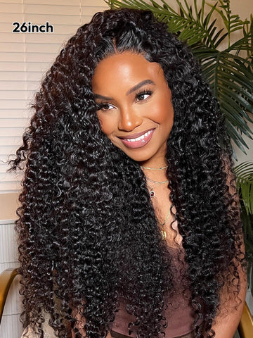 13x4 Full Frontal Lace Wig Deep Wave – 200% Density for Lush, Voluminous Curls