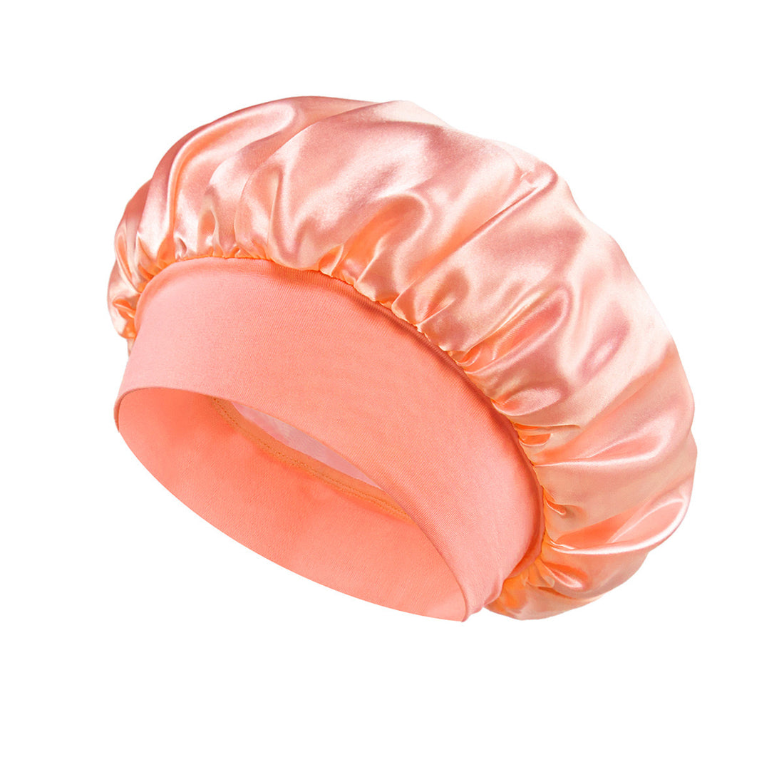 Silk Bonnet for Sleeping – Large Hair Bonnet with Soft Wide Band for Curly Hair