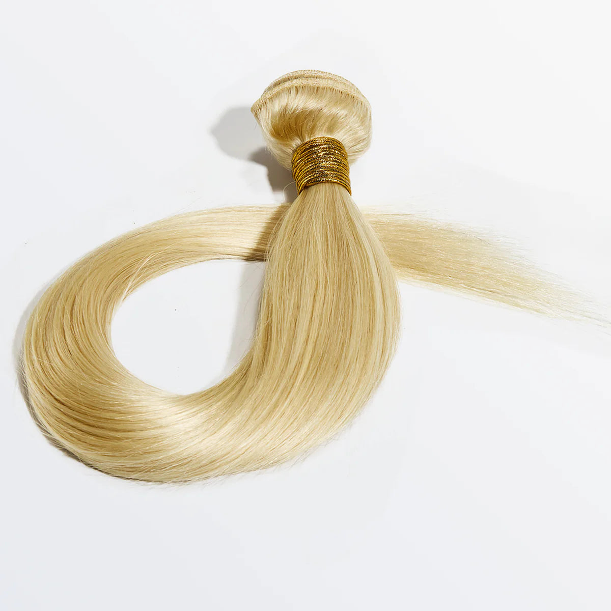 #613 blonde straight Remy human hair bundles, 10 to 30 inches, silky and tangle-free