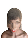 Full lace human hair wig with 180% density and natural color (1B), made from 100% real human hair.
