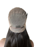 Full lace human hair wig with 180% density and natural color (1B), made from 100% real human hair.
