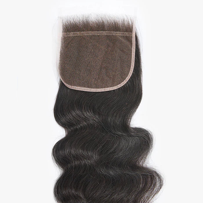 5x5 HD lace closure in body wave, #1B natural black