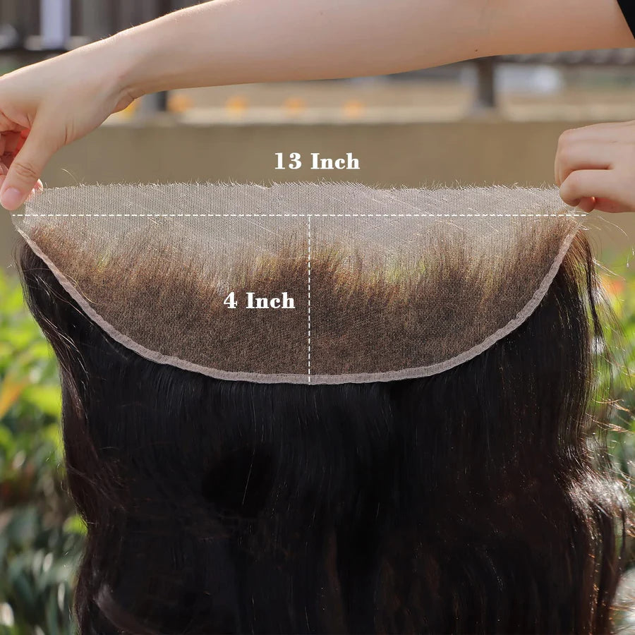 13x4 HD Lace Frontal in #1B Natural Black