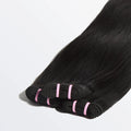 Straight raw Vietnamese human hair bundles, 12A grade, color #1B, 14 to 30 inches