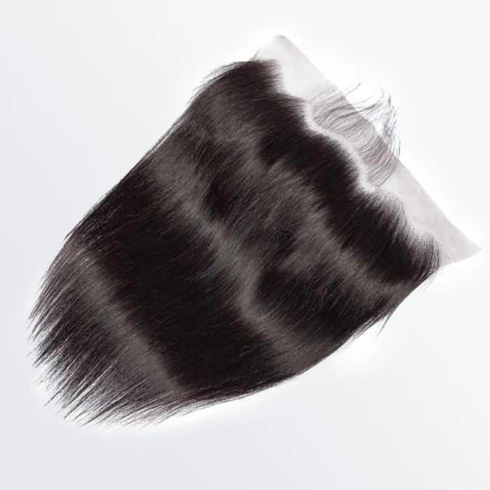 13x6 HD lace frontal in straight #1B human hair