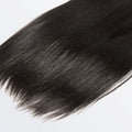Straight raw Vietnamese human hair bundles, 12A grade, color #1B, 14 to 30 inches